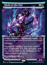 Blade of the Oni (Showcase Soft Glow) [Kamigawa: Neon Dynasty] - Magic: The Gathering