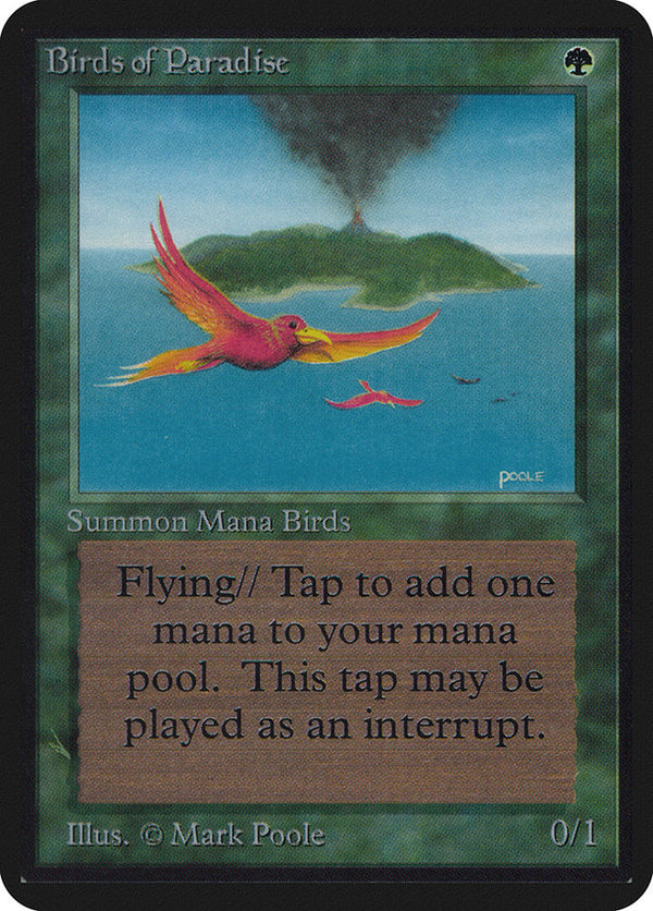 Birds of Paradise [Alpha Edition] - Magic: The Gathering