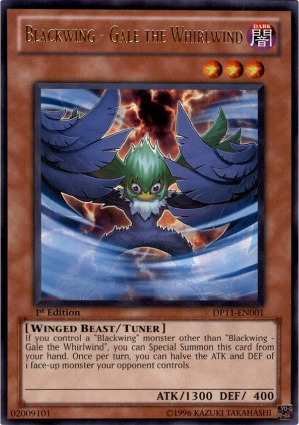 Blackwing - Gale the Whirlwind (DP11-EN001) [Rare] - Yu-Gi-Oh!