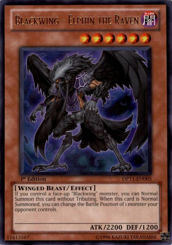 Blackwing - Elphin the Raven (DP11-EN005) [Rare] - Yu-Gi-Oh!