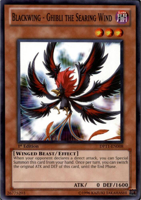 Blackwing - Ghibli the Searing Wind (DP11-EN008) [Common] - Yu-Gi-Oh!