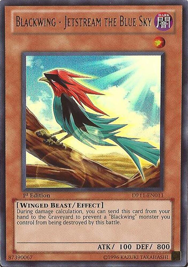 Blackwing - Jetstream the Blue Sky (DP11-EN011) [Ultra Rare] - Yu-Gi-Oh!