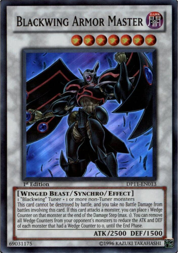 Blackwing Armor Master (DP11-EN013) [Super Rare] - Yu-Gi-Oh!