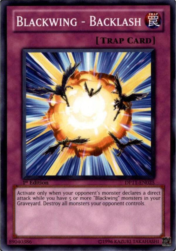 Blackwing - Backlash (DP11-EN025) [Common] - Yu-Gi-Oh!