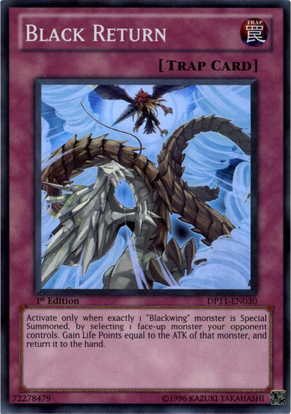 Black Return (DP11-EN030) [Super Rare] - Yu-Gi-Oh!
