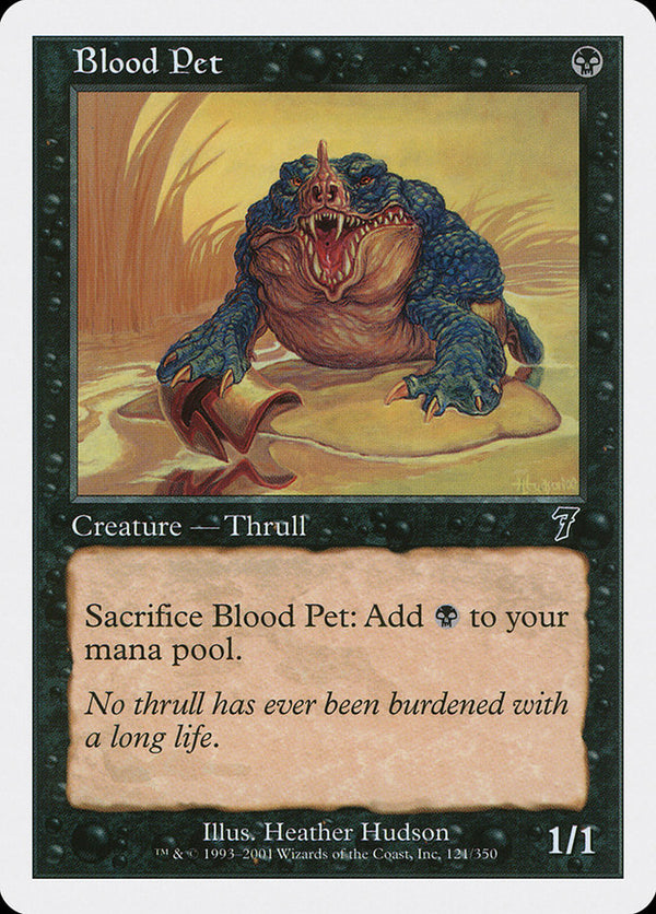 Blood Pet [Seventh Edition] - Magic: The Gathering