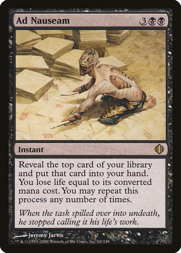 Ad Nauseam [Shards of Alara] - Magic: The Gathering