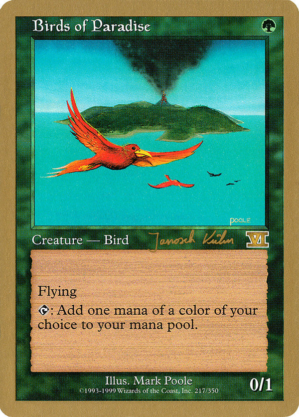 Birds of Paradise (Janosch Kuhn) [World Championship Decks 2000] - Magic: The Gathering
