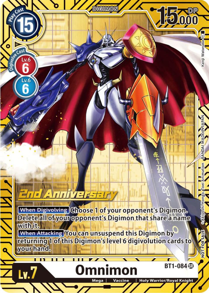 Omnimon (2nd Anniversary Card Set)