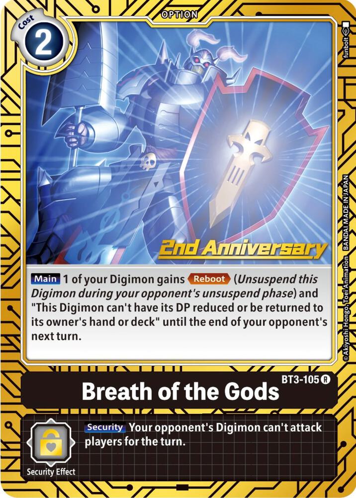 Breath of the Gods (2nd Anniversary Card Set)