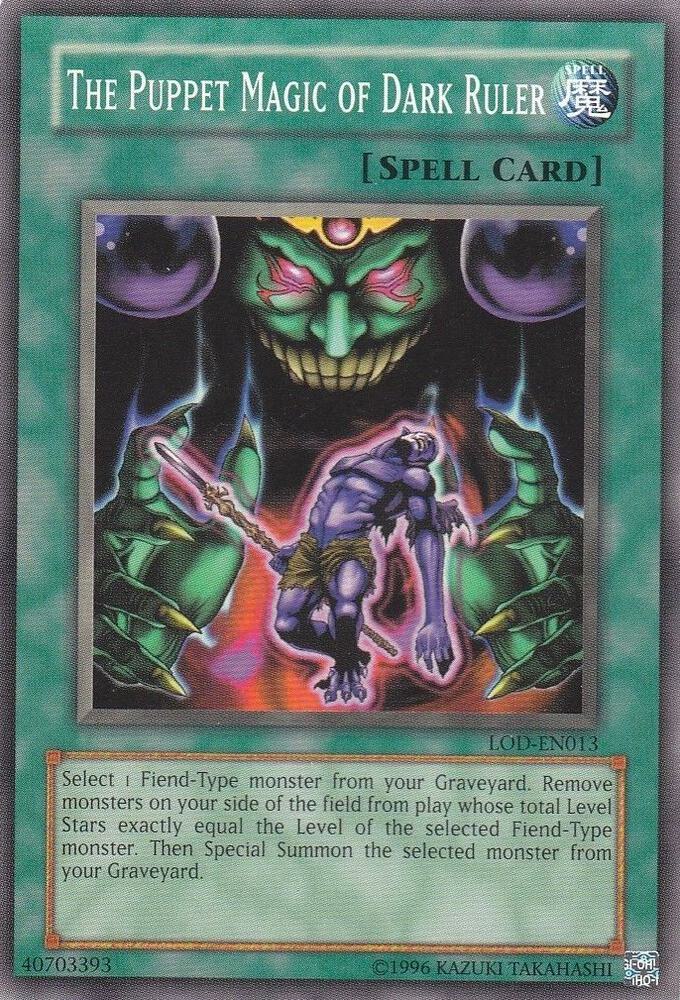 The Puppet Magic of Dark Ruler