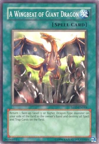A Wingbeat of Giant Dragon (LOD-EN044) [Common] - Yu-Gi-Oh!