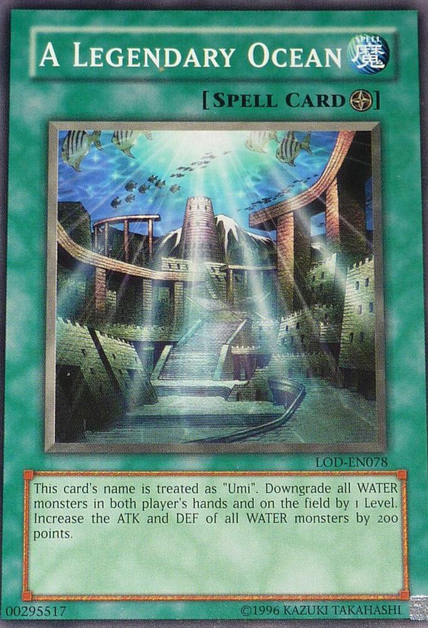 A Legendary Ocean (LOD-EN078) [Common] - Yu-Gi-Oh!