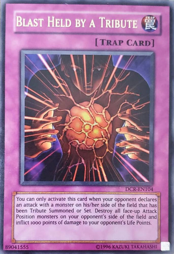 Blast Held by a Tribute (DCR-EN104) [Ultra Rare] - Yu-Gi-Oh!
