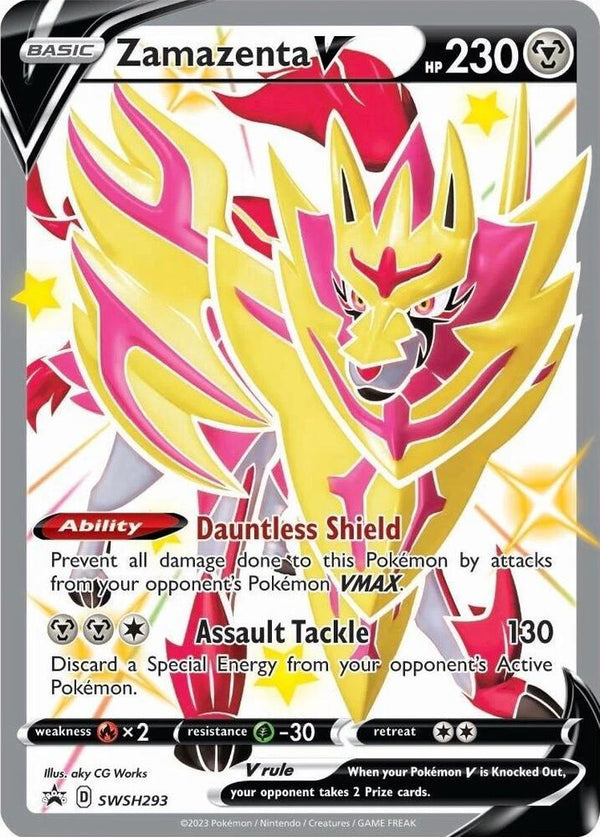 Zamazenta V (Shiny) - SWSH293 - Pokémon