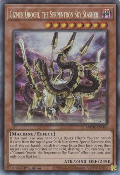 Gizmek Orochi, the Serpentron Sky Slasher (CR)