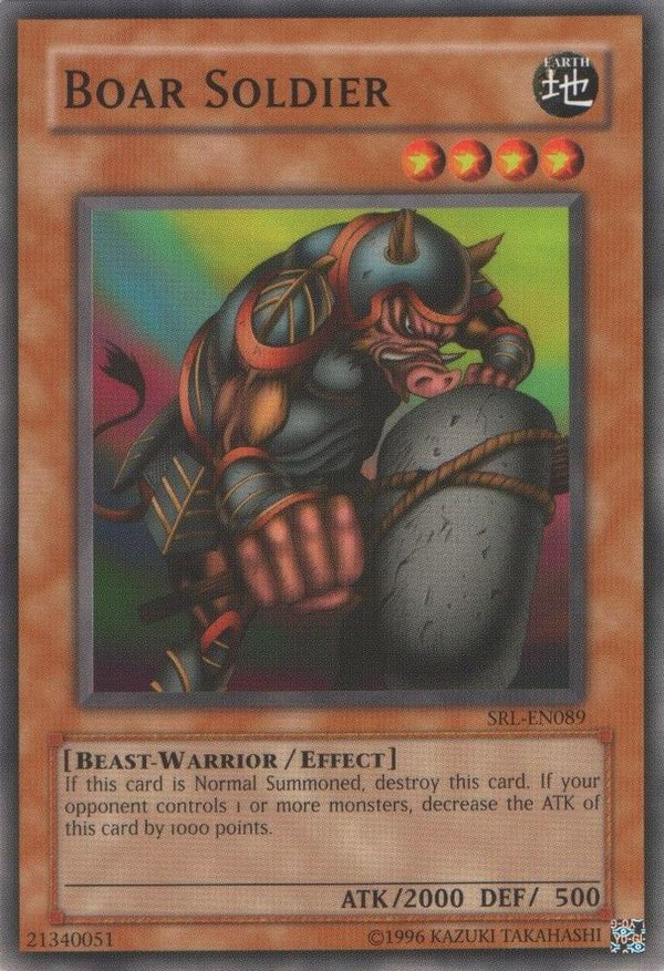 Boar Soldier (SRL-EN089) [Common] - Yu-Gi-Oh!