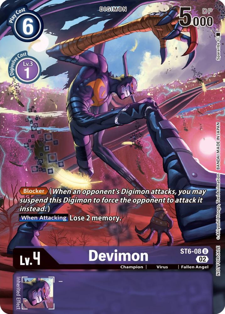 Devimon (Digimon Illustration Competition Pack 2022)