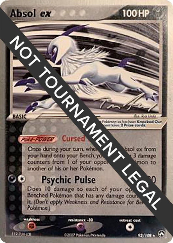 Absol ex - 2007 (Tom Roos) - Pokémon
