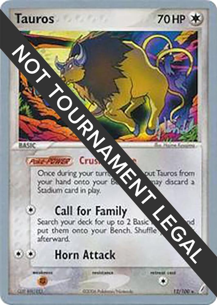 Tauros - 2008 (Dylan Lefavour)