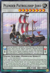 Plunder Patrollship Jord (PHHY-EN041) [Super Rare] - Yu-Gi-Oh!