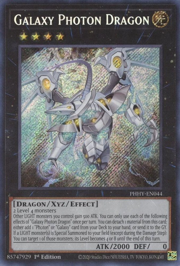 Galaxy Photon Dragon (PHHY-EN044) [Secret Rare] - Yu-Gi-Oh!