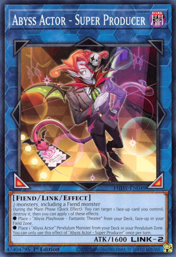 Abyss Actor - Super Producer (PHHY-EN049) [Common] - Yu-Gi-Oh!