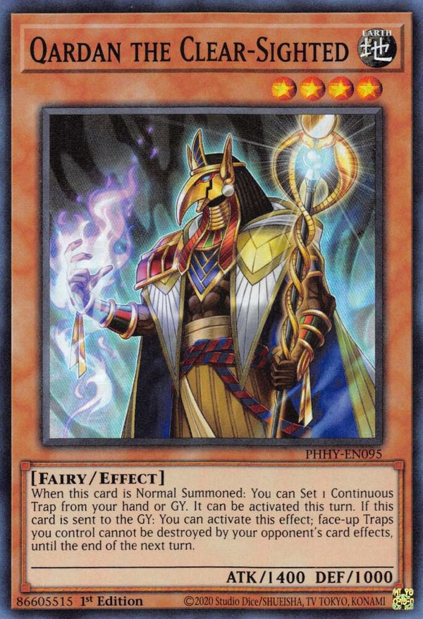 Qardan the Clear-Sighted (PHHY-EN095) [Super Rare] - Yu-Gi-Oh!