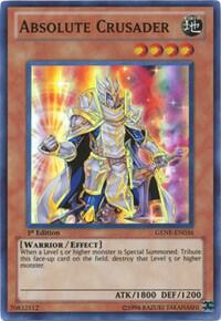 Absolute Crusader (GENF-EN036) [Super Rare] - Yu-Gi-Oh!