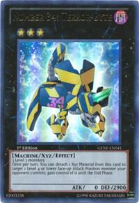 Number 34: Terror-Byte (GENF-EN041) [Ultra Rare] - Yu-Gi-Oh!