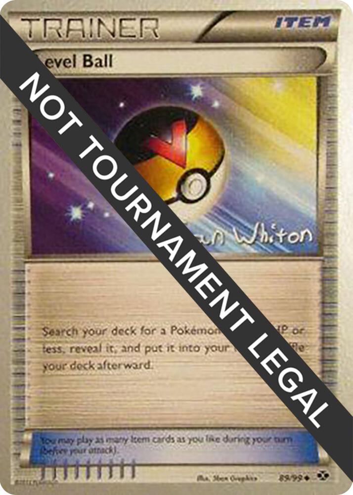 Level Ball - 2013 (Ian Whiton)