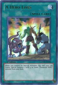 A Hero Lives (GENF-EN098) [Ultra Rare] - Yu-Gi-Oh!
