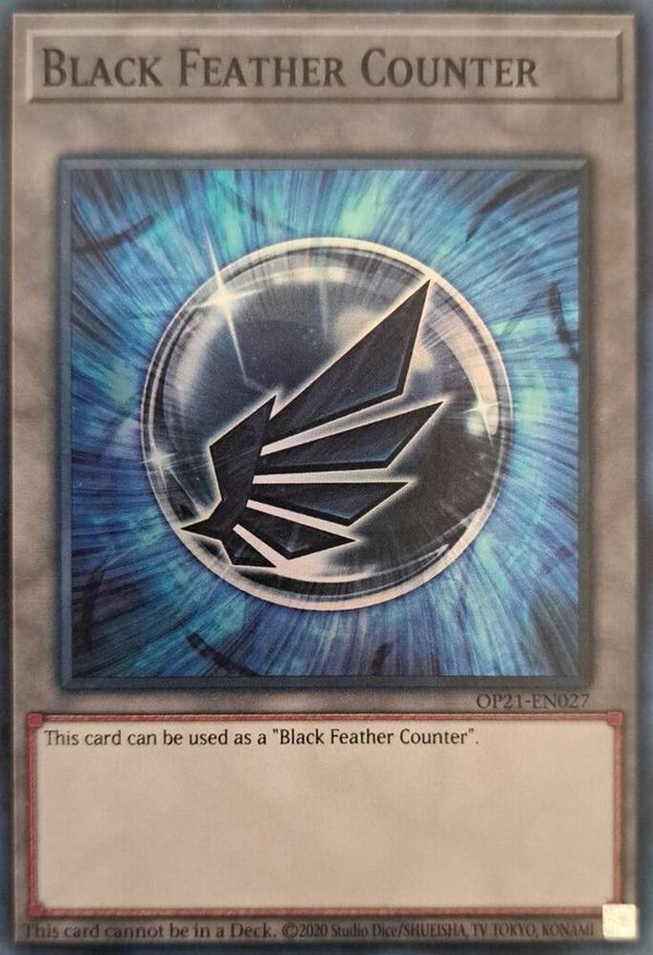 Black Feather Counter (OP21-EN027) [Super Rare] - Yu-Gi-Oh!