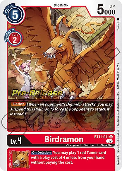 Birdramon - Digimon Card Game