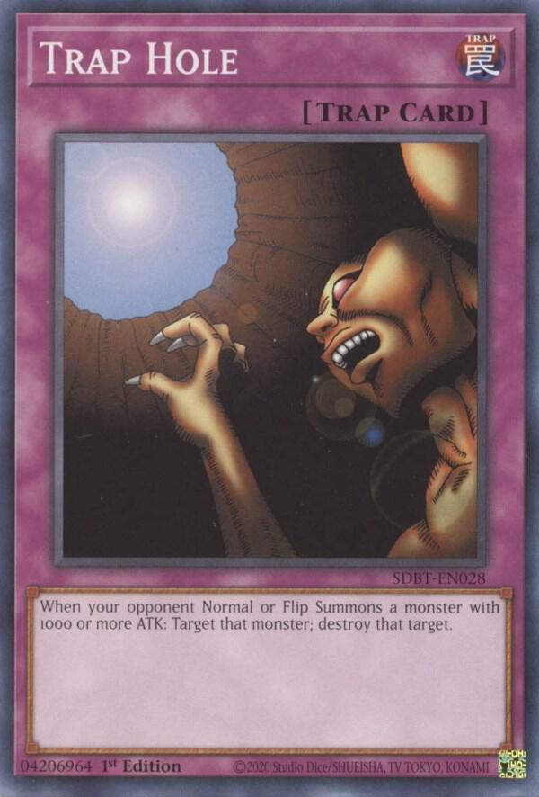 Trap Hole (SDBT-EN028) [Common] - Yu-Gi-Oh!