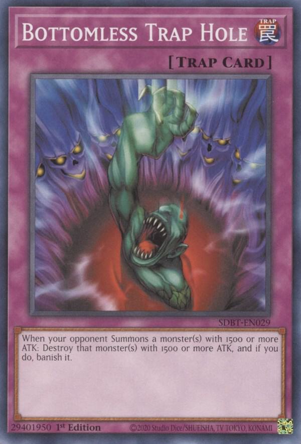 Bottomless Trap Hole (SDBT-EN029) [Common] - Yu-Gi-Oh!