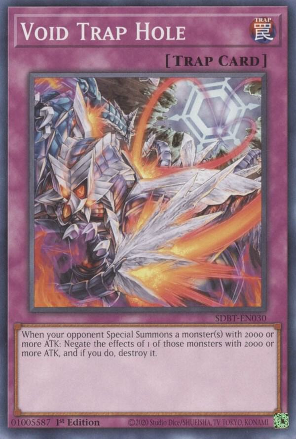 Void Trap Hole (SDBT-EN030) [Common] - Yu-Gi-Oh!