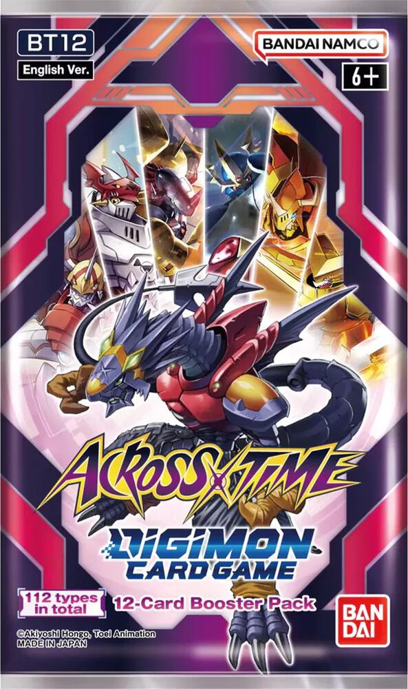 Across Time Booster Pack - Digimon Card Game