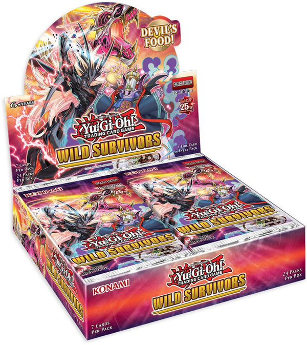 Wild Survivors Booster Box [1st Edition] - Yu-Gi-Oh!