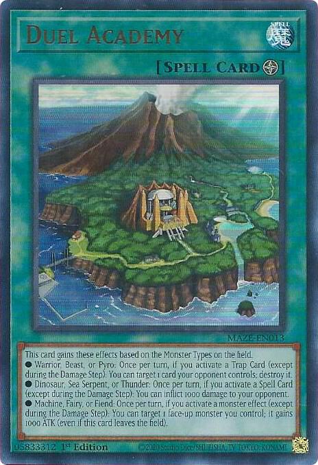 Duel Academy (MAZE-EN013) [Ultra Rare] - Yu-Gi-Oh!