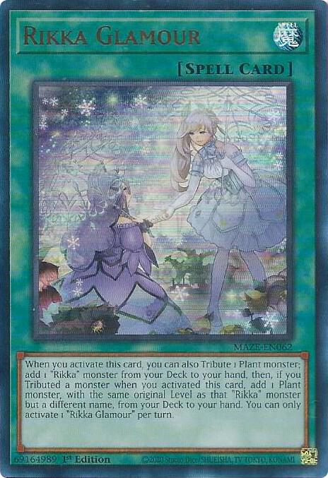 Rikka Glamour (MAZE-EN062) [Ultra Rare] - Yu-Gi-Oh!