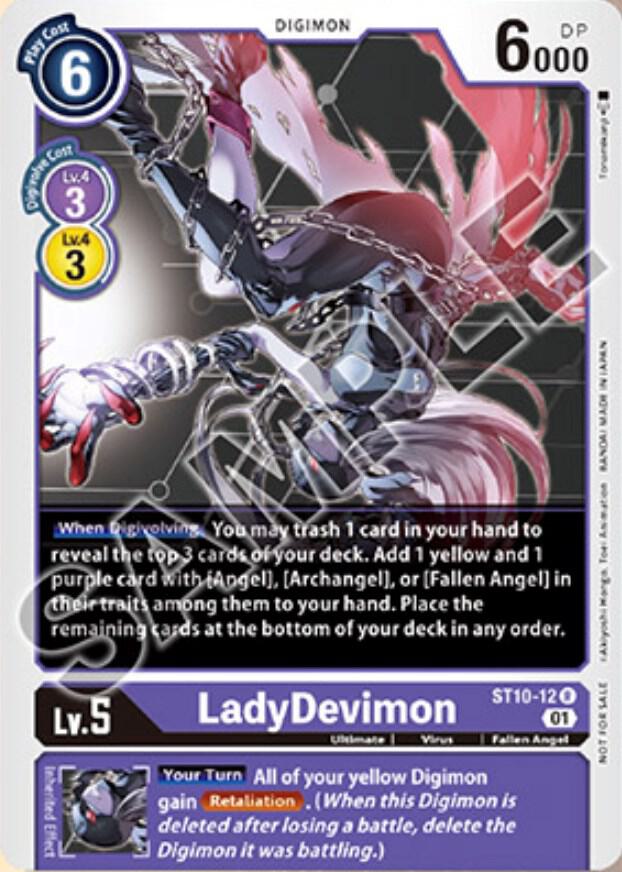 LadyDevimon (Tamer Goods Set Angewomon & LadyDevimon)