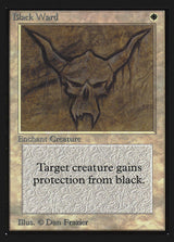 Black Ward [International Collectors' Edition] - Magic: The Gathering