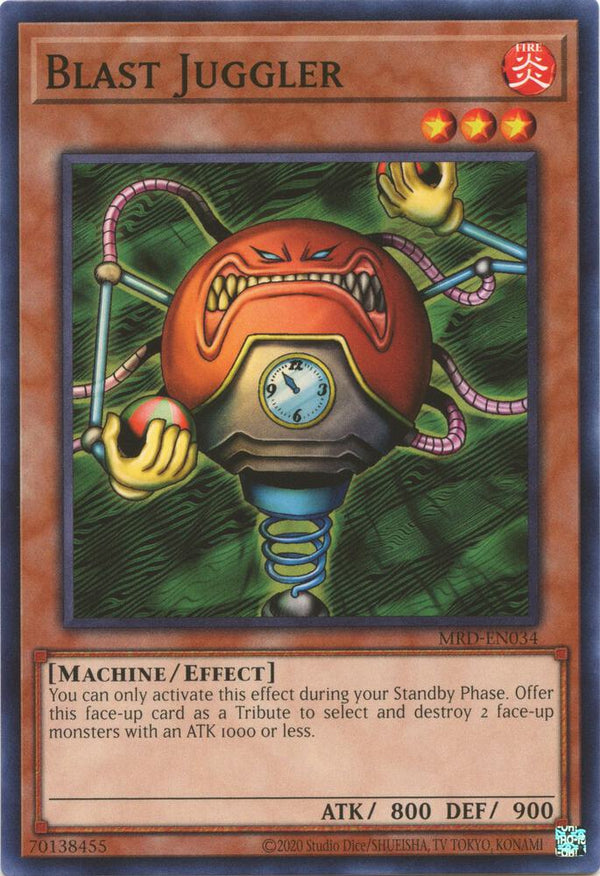 Blast Juggler (MRD-EN034) [Common] - Yu-Gi-Oh!