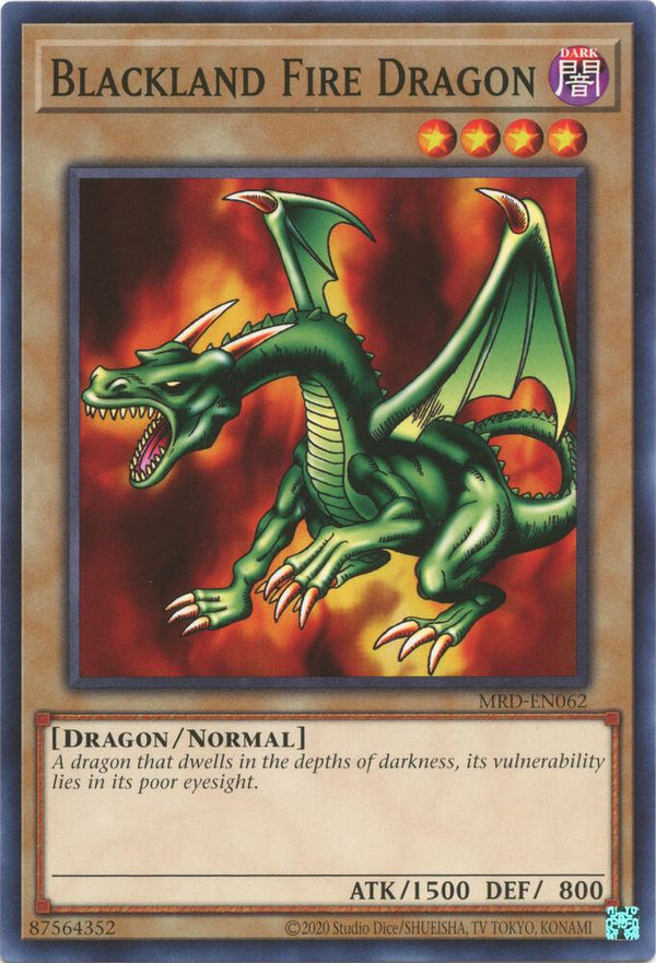 Blackland Fire Dragon (MRD-EN062) [Common] - Yu-Gi-Oh!