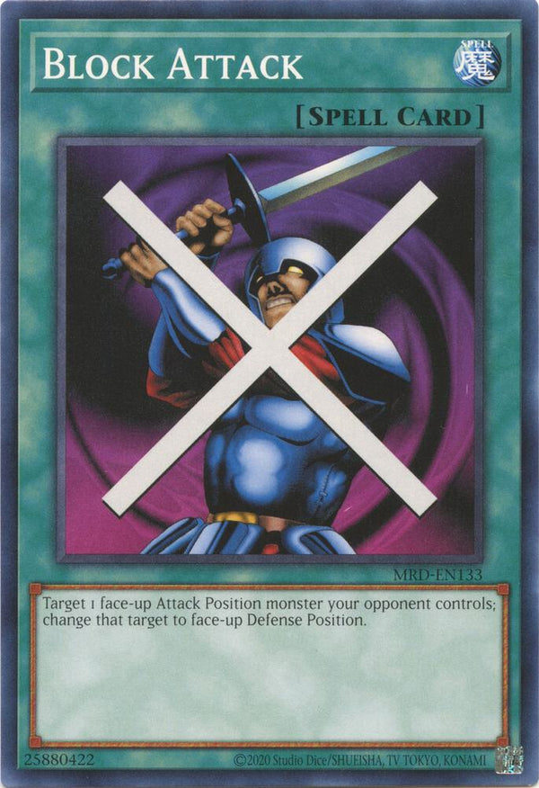 Block Attack (MRD-EN133) [Common] - Yu-Gi-Oh!