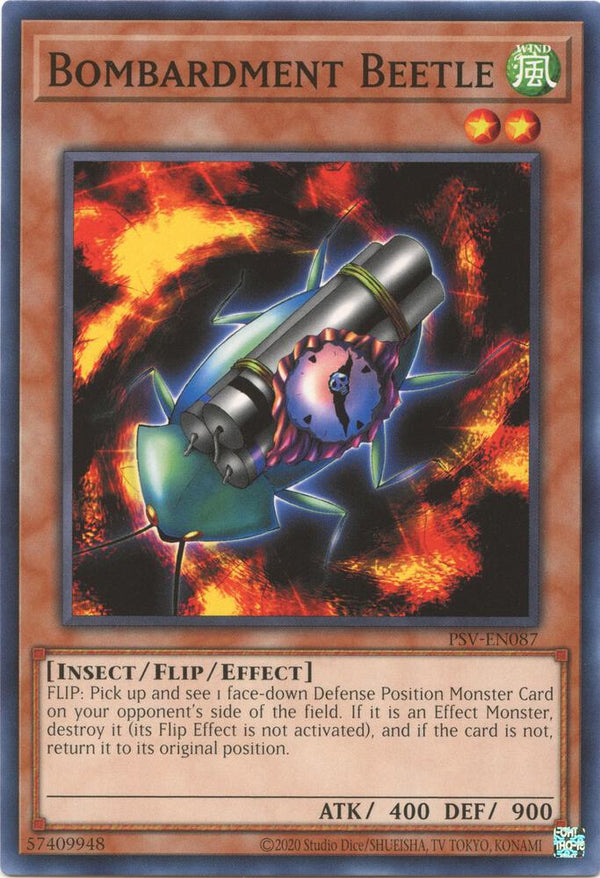 Bombardment Beetle (PSV-EN087) [Common] - Yu-Gi-Oh!