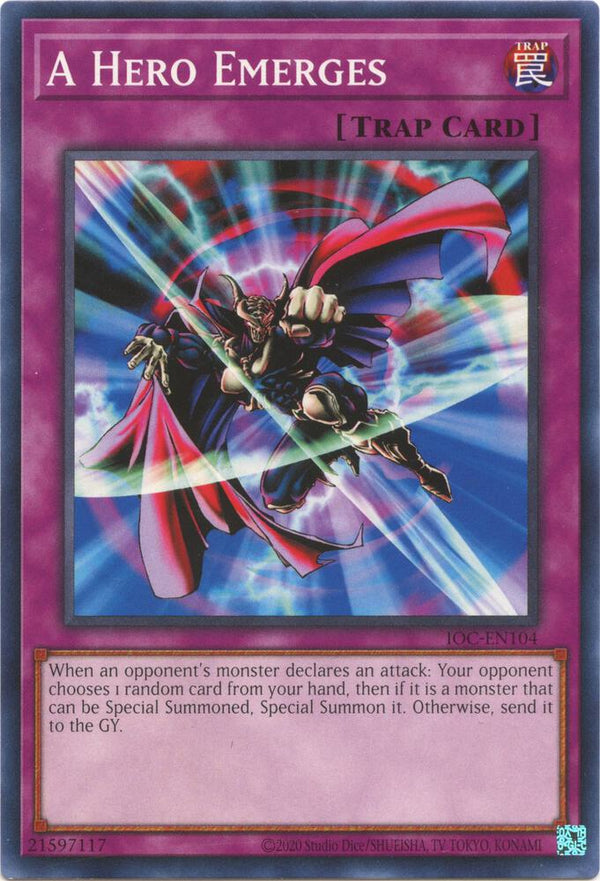 A Hero Emerges (IOC-EN104) [Common] - Yu-Gi-Oh!