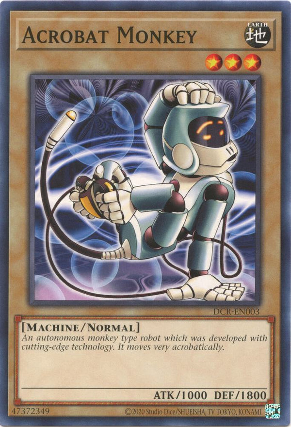 Acrobat Monkey (DCR-EN003) [Common] - Yu-Gi-Oh!