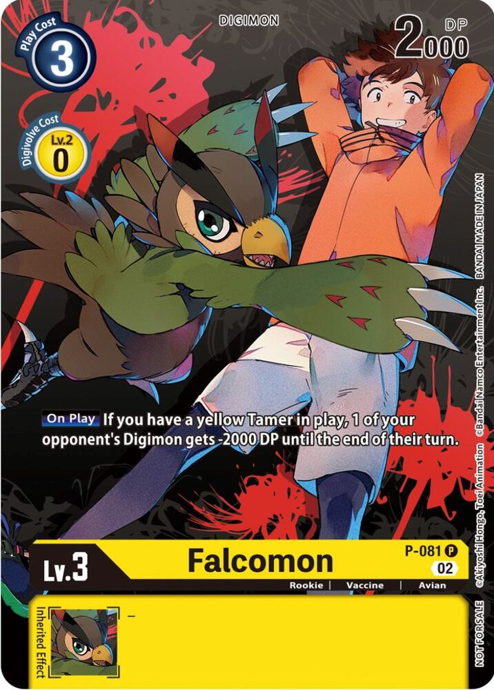 Falcomon - P-081 (Tamer Party Vol.7)